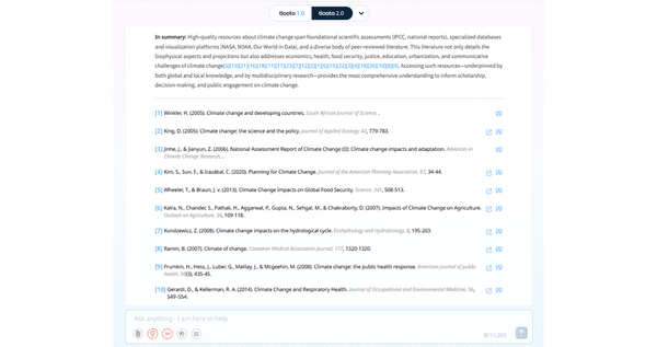 Perplexity vs. tlooto:  Differences in How They Answer Academic Questions