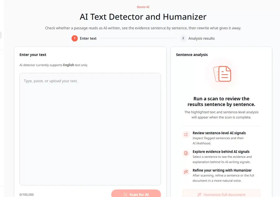 tlooto AI Detector