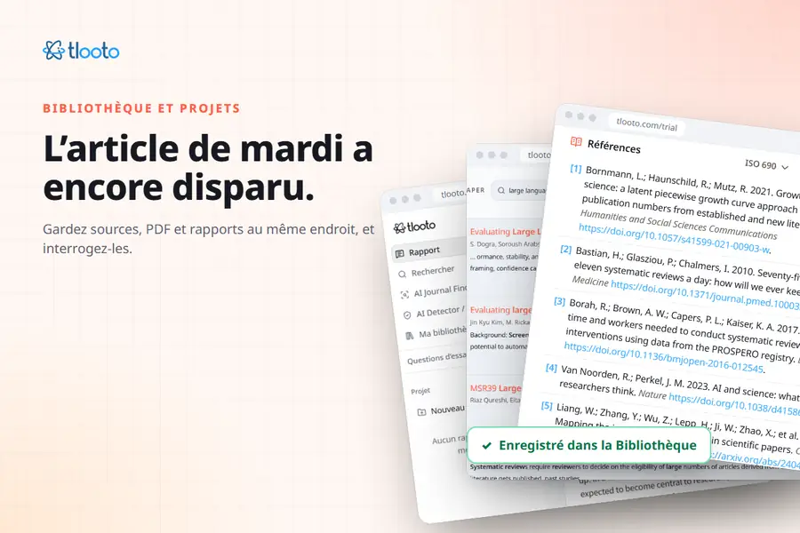 L’article trouvé mardi dernier : Bibliothèque et Projets dans tlooto
