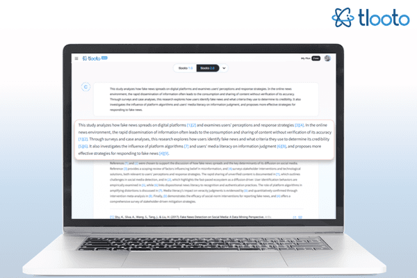 How tlooto’s Smart Referencing Makes In-Text Citations Effortless