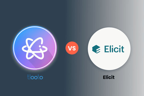tlooto vs. Elicit: Differences in Scope of Paper Analysis and Summarization