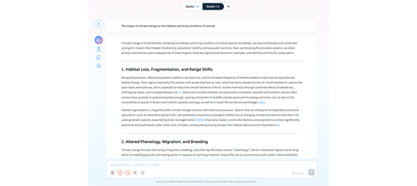 tlooto vs. Scispace: Differences in Number of Retrieved Papers and Response Format
