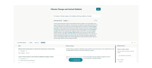 tlooto vs. Elicit: Differences in Scope of Paper Analysis and Summarization