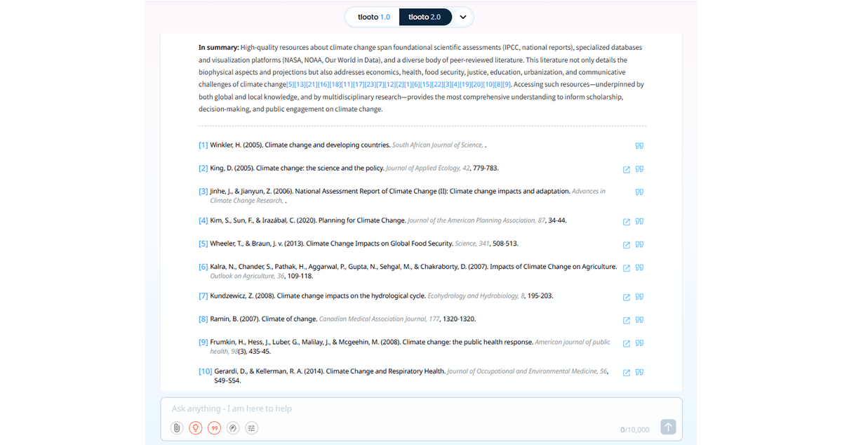 Perplexity vs. tlooto: Differences in How They Answer Academic Questions