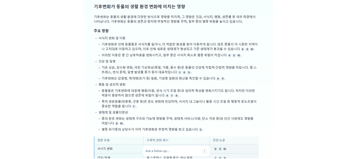tlooto(틀루토) vs. Consensus(컨센서스): 논문 요약의 답변 형식 차이